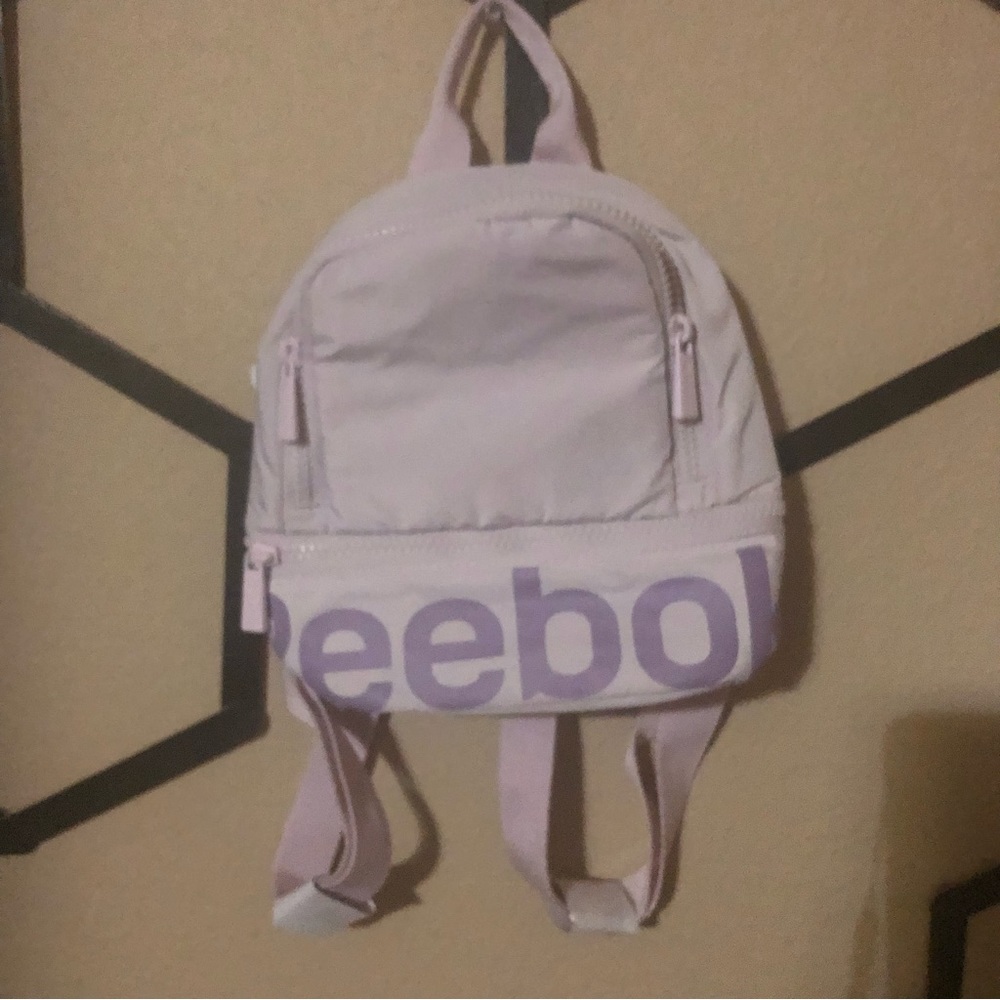 New Reebok Mini backpack lavender - Picture 2 of 6